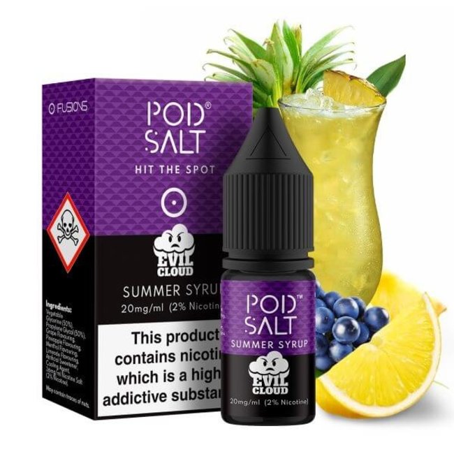 POD SALT Pod Salt Fusion Summer Syrup Nikotinsalz Liquid by Pod Salt