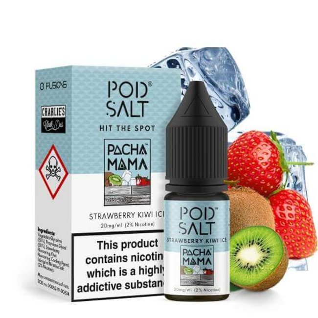 Pod Salt Fusion Strawberry Kiwi Ice Nikotinsalz Liquid