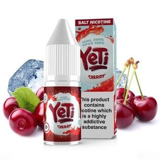 Prohibition Vape Yeti Nikotinsalz - Cherry 20mg Salt Nic E-Liquid
