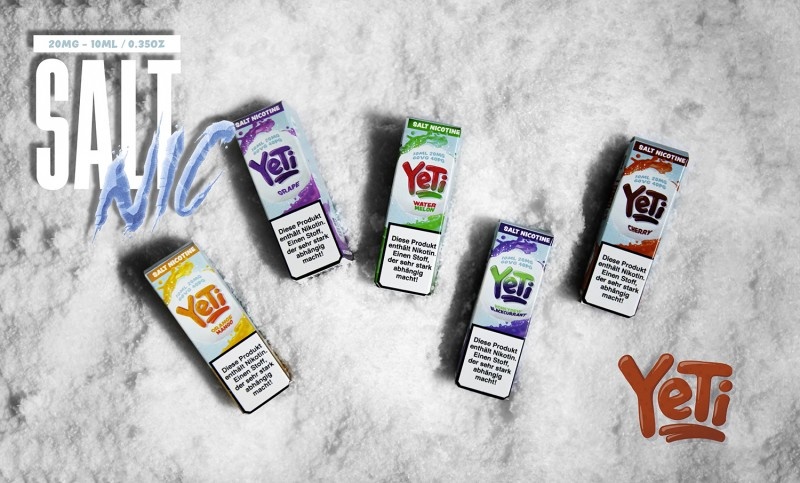 Yeti Nikotinsalze Liquids