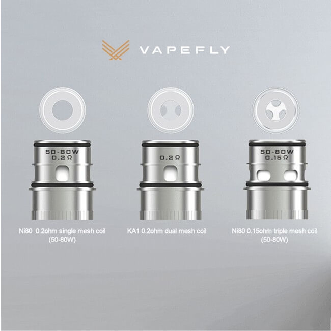 Vapefly Vapefly Kriemhild Coil Verdampferkopf 3 Stück