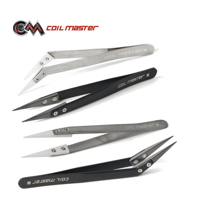 Coil Master Coil Master Keramik-Pinzette gerade oder gebogen