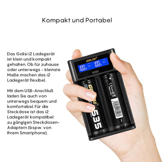 GOLISI Golisi Ladegerät i2