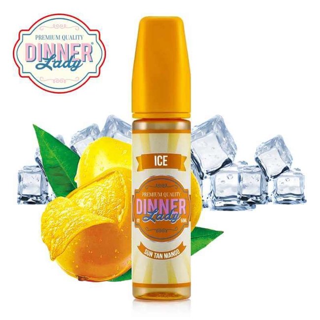 DINNER LADY Dinner Lady Ice - Sun Tan Mango Ice 50ml E-Liquid