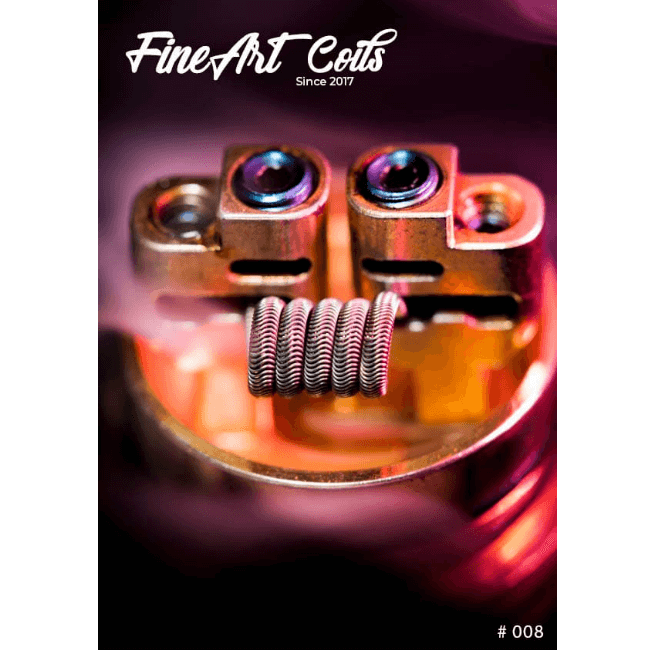 FineArt Coils FineArt Coils - Handmade #008 3-Core Alien Coils 2 Stück