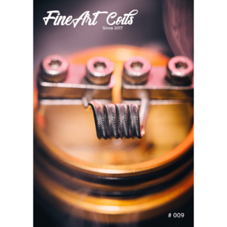 FineArt Coils FineArt Coils - Handmade #009 Framed Staple Alien