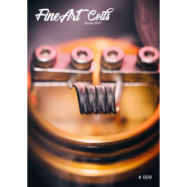 FineArt Coils FineArt Coils - Handmade #009 Framed Staple Alien 2 Stück