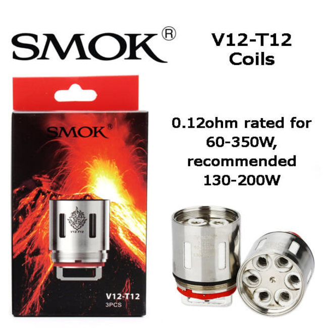 SMOK SMOK V12-T12 Coil für TFV12 60-350 Watt - 3er Pack