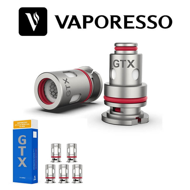 Vaporesso  Vaporesso GTX Coils x 5 Stück