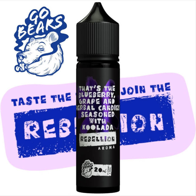 GO BEARS Go Bears - Rebellion Encrypted Longfill Aroma 20/60ml