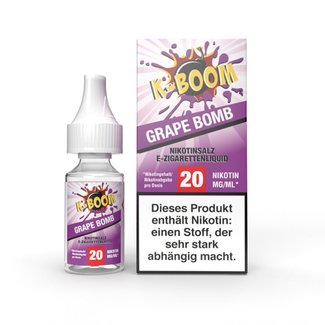 K-Boom Grape Bomb Nic Salt-NEUE REZEPTOUR