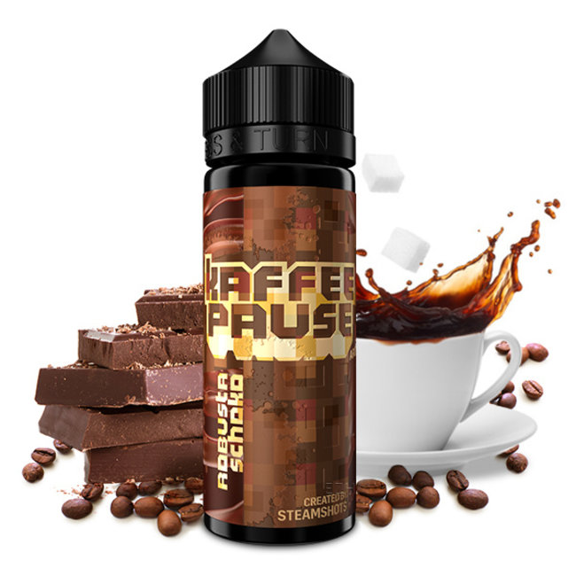 STEAMSHOTS Steamshots KAFFEEPAUSE - Robusta Schoko  Aroma 10 ml / 120 ml