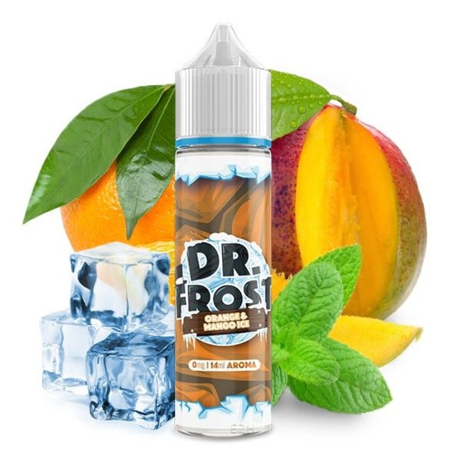 DR Frost DR. FROST Orange and Mango Ice Aroma 14ml in einer 60ml Flasche