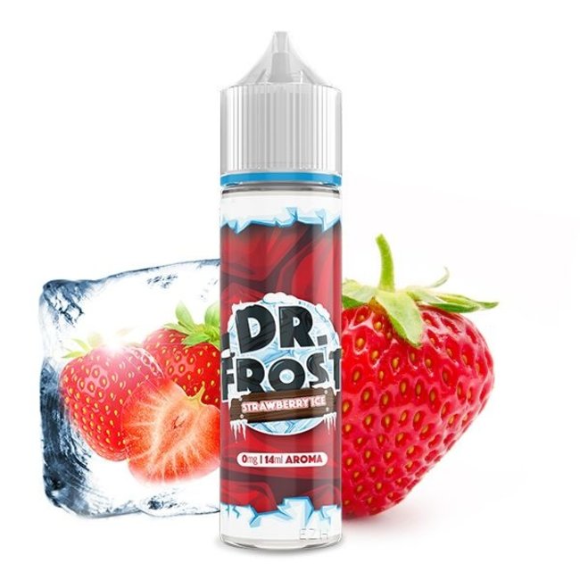 DR Frost DR. FROST Strawberry Ice Aroma 14ml in einer 60ml Flasche