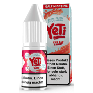 Prohibition Vape Strawberry - Yeti Nikotinsalz 20mg oder 10mg/ml Nikotinsalz