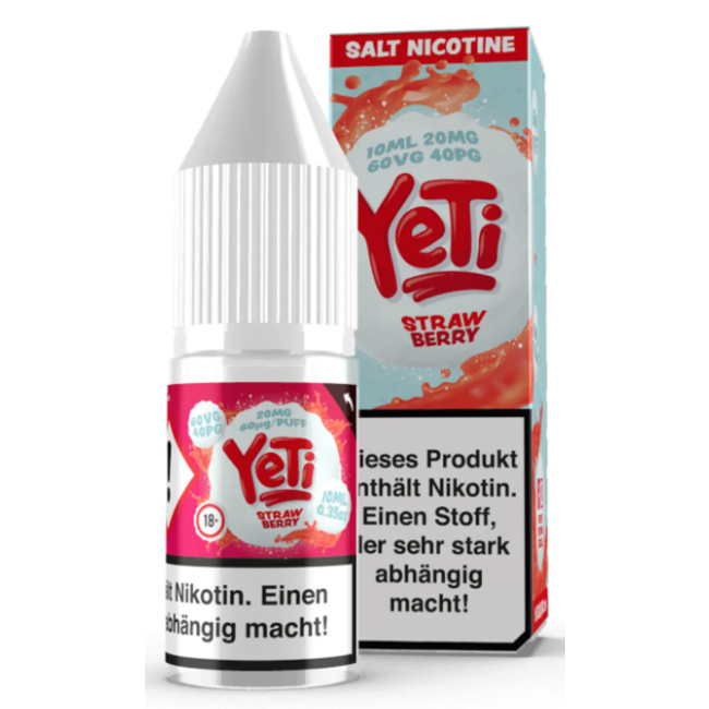 Prohibition Vape Strawberry - Yeti Nikotinsalz - 10ml