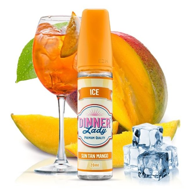 DINNER LADY Dinner Lady-Ice-Sun Tan Mango 20 ml Aroma