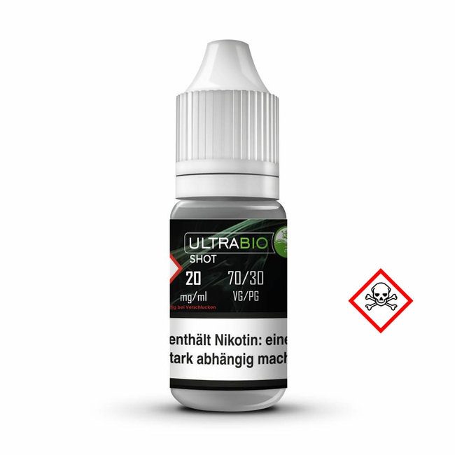 UltraBio UltraBio Nikotin Shot  70VG 30PG 20mg/ml