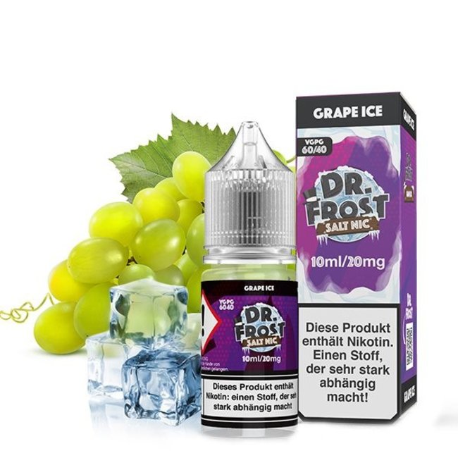DR Frost Dr. Frost - Grape Ice Nikotinsalz 10ml E-Liquid