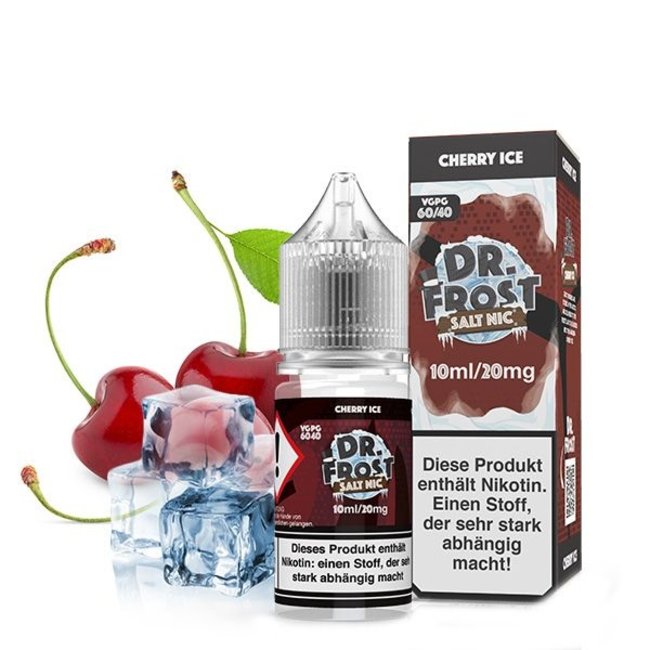 DR Frost Dr Frost -Cherry Ice Nikotinsalz  Liquid 10ml