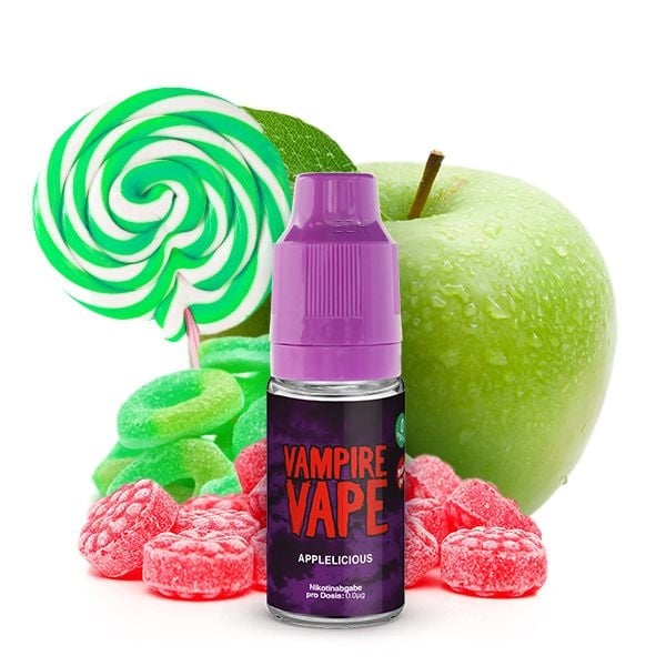 vampire vape applelicious VAMPIRE VAPE Applelicious Liquid 10ml