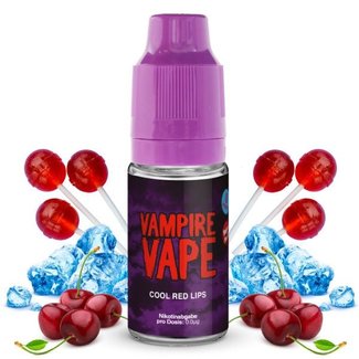 Vampire Vape VAMPIRE VAPE- COOL RED LIPS LIQUID 10 ML