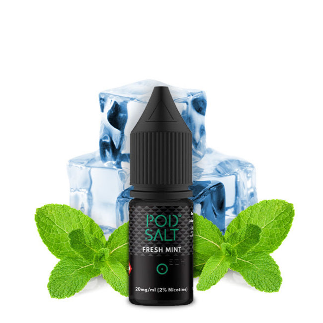 POD SALT Pod Salt -FRESH MINT Nikotin Salt E-Liquid 10 ml