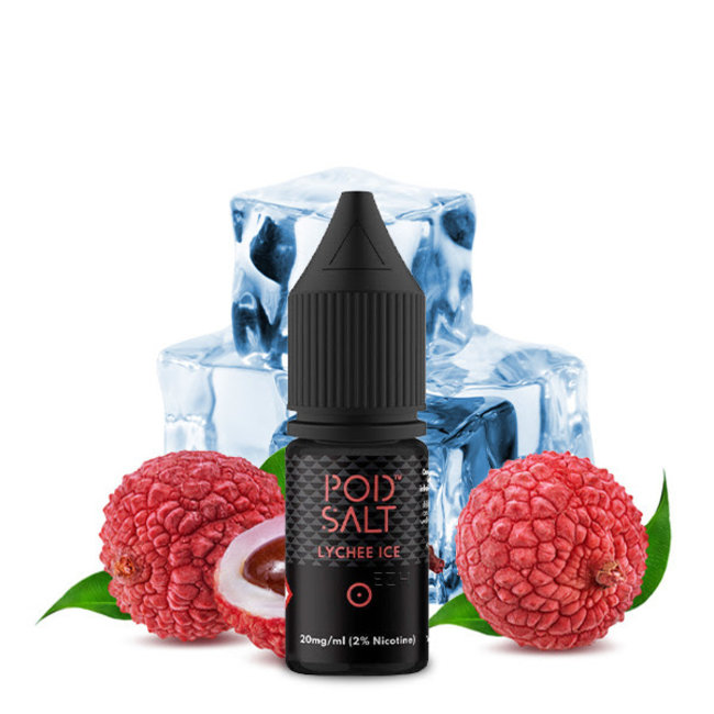 POD SALT Pod Salt -LYCHEE ICE Nikotin Salt E-Liquid 10 ml