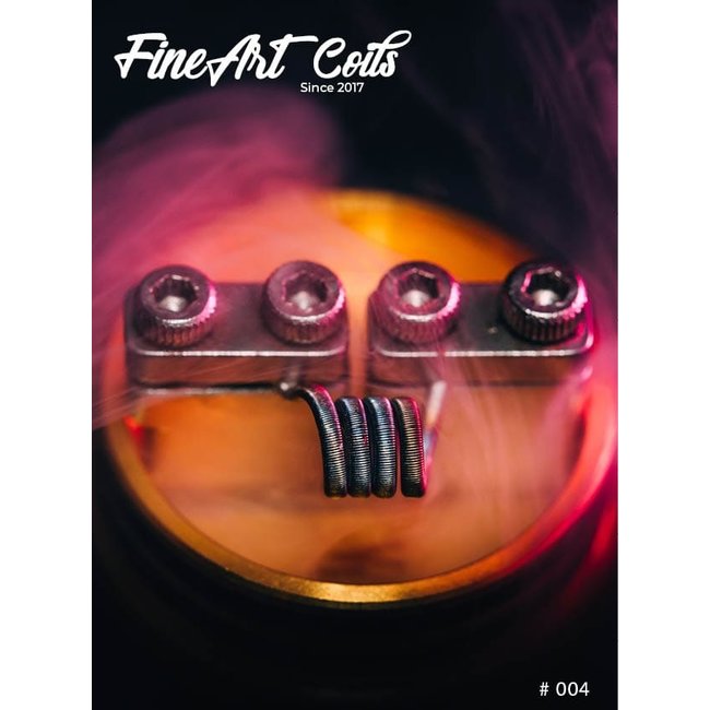 FineArt Coils #004 Fine Fused Clapton