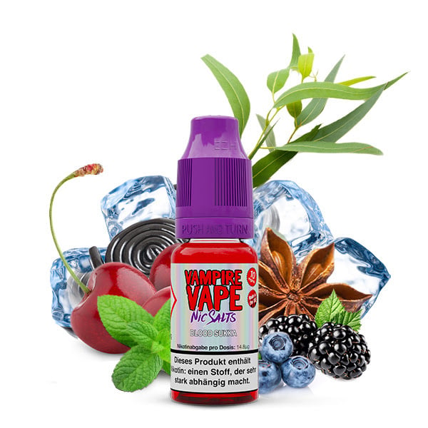 Vampire Vape- BLOOD SUKKA Nikotinsalz Liquid