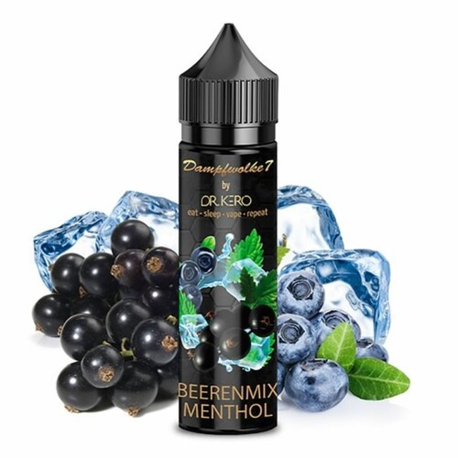 DR. KERO DR KERO-DAMPFWOLKE 7 -BEERENMIX MENTHOL 10 ML AROMA