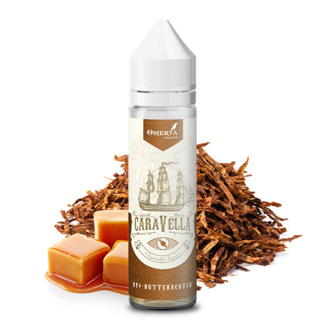 OMERTA Caravella by Omerta Liquids RY4 BUTTERSCOTCH 10 ML