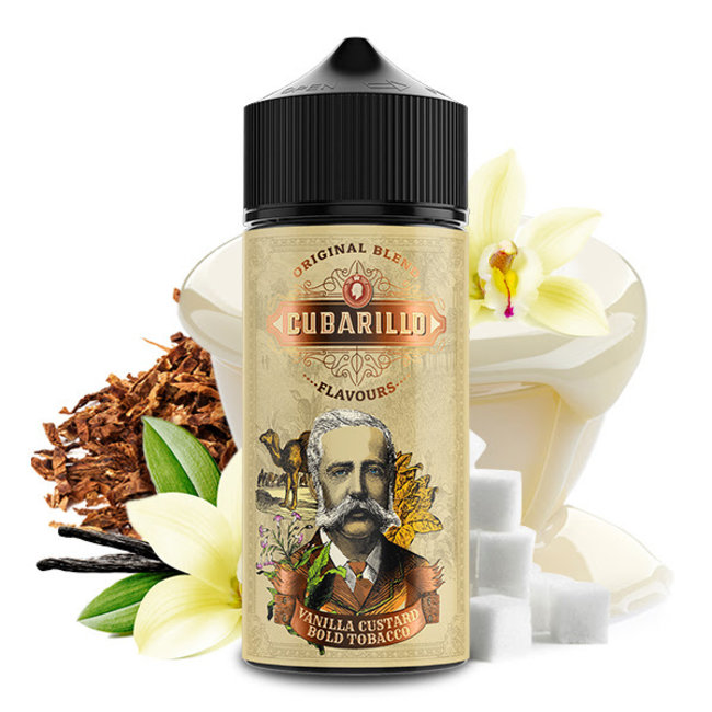 CUBARILLO CUBARILLO - VANILLA CUSTARD BOLD  TOBACCO-TABAK AROMEN -NEU