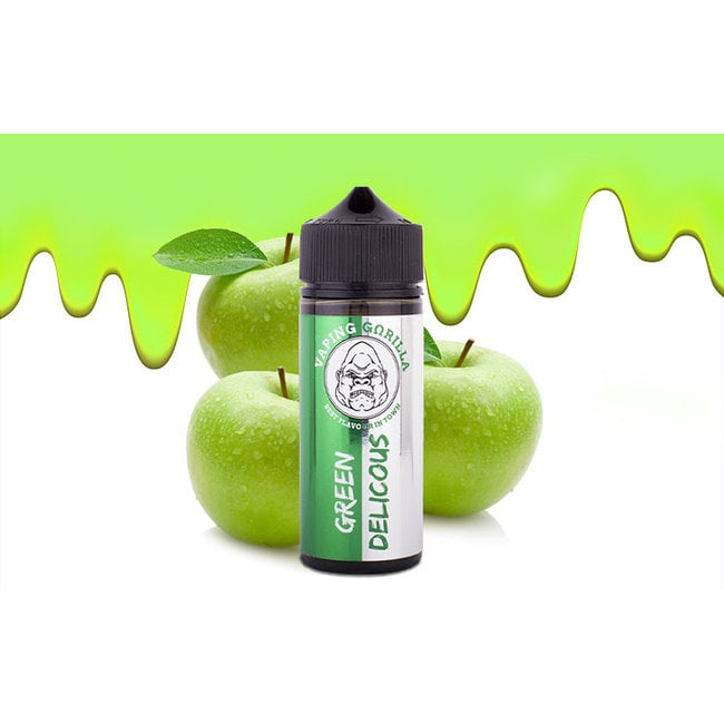 Vaping Gorilla  Vaping Gorilla -GREEN DELICIOUS -10 ML Aroma