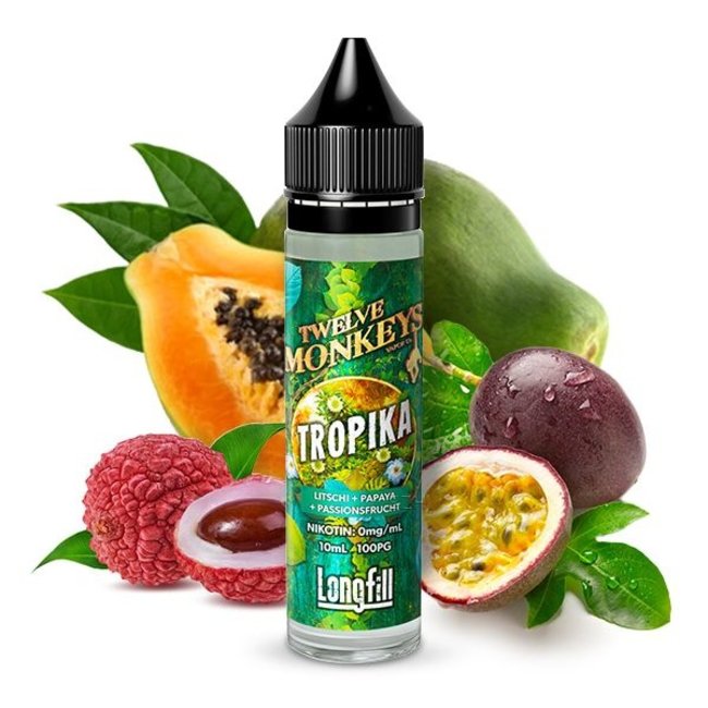 Twelve Monkeys Vapor Co. Tropika (10ml) E-Liquid Aroma  by Twelve Monkeys