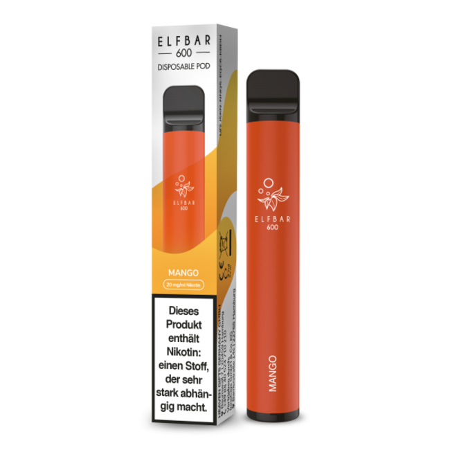 Elfbar Einweg E-Zigarette - ELF BAR 600 - MANGO