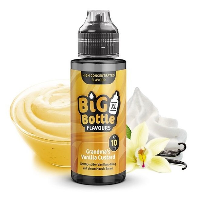 Big Bottle Big Bottle Longfill - Grandma's Vanilla Custard Aroma 10ml