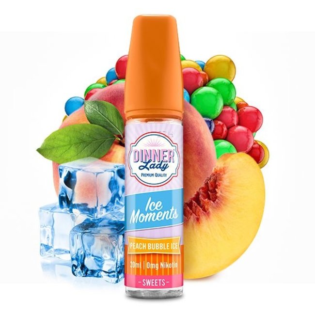 DINNER LADY Dinner Lady Longfill - Peach Bubble Ice Aroma