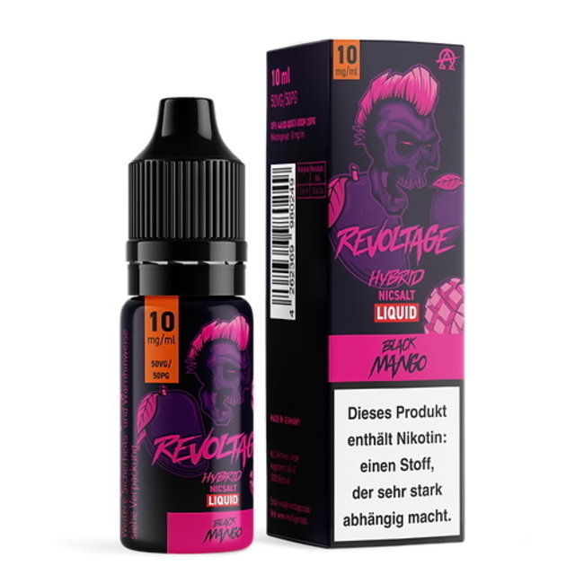 Revoltage Revoltage Nikotinsalz - Black Mango 10ml