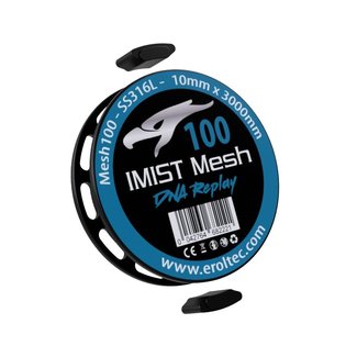IMIST Imist Premium Mesh 100 Wire SS316L V4A Wickeldraht 3 Meter