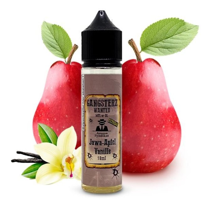 Gangsterz Gangsterz Java-Apfel Vanille Aroma 10ml