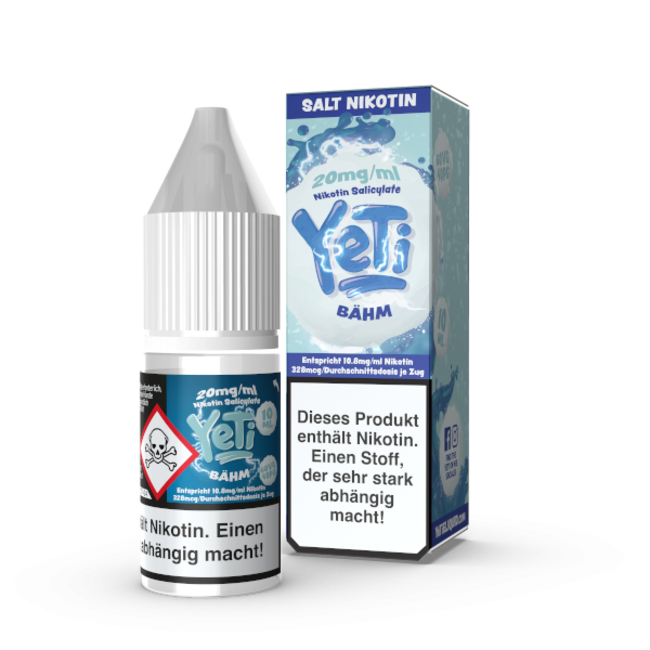 YETI YETI NIKOTINSALZ LIQUID - BÄHM 20mg/ml oder 10mg/ml