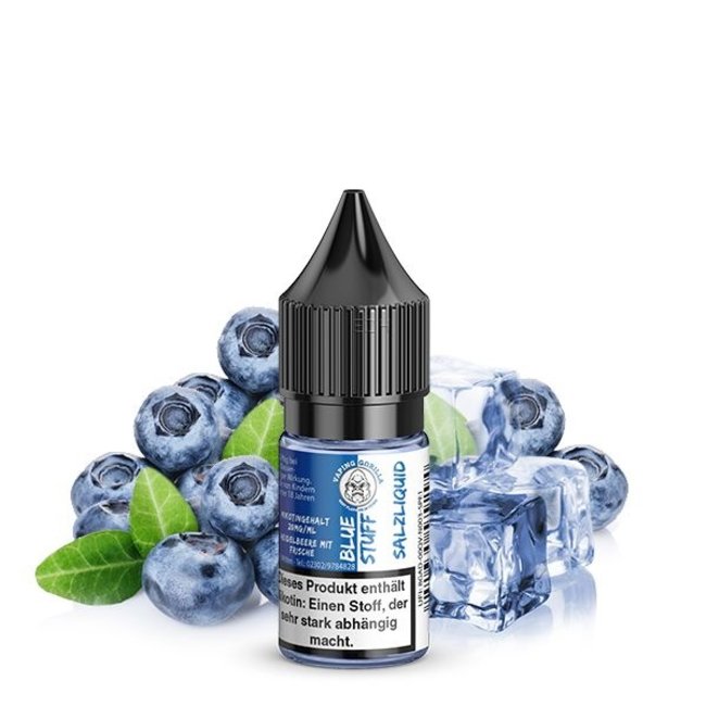 Vaping Gorilla  VAPING GORILLA Blue Stuff Nikotinsalz Liquid 10 ml /20mg/ml