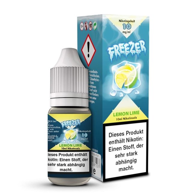 Freezer Freezer Nikotinsalz 10ml - Lemon Lime 10mg/ml oder 20mg/ml