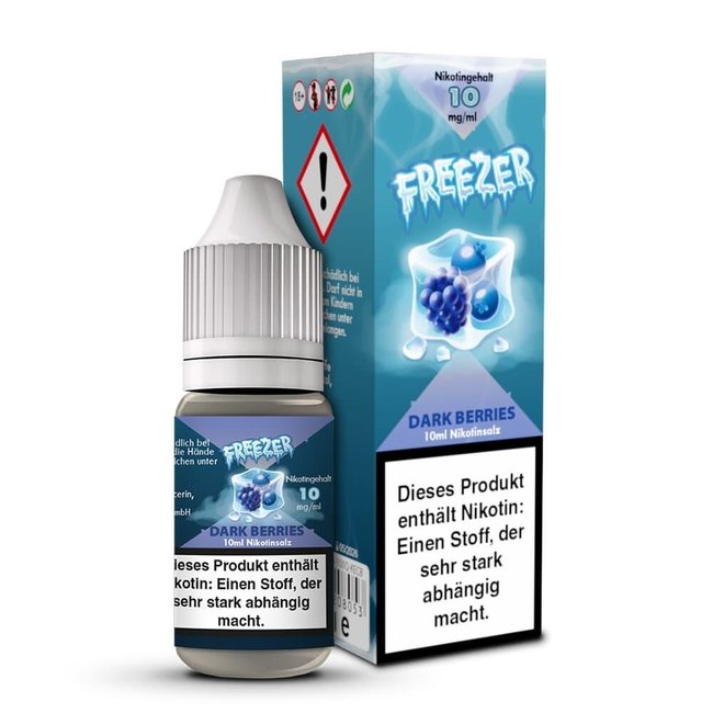 Freezer Freezer Nikotinsalz 10ml - Dark Berries 10oder 20mg/ml