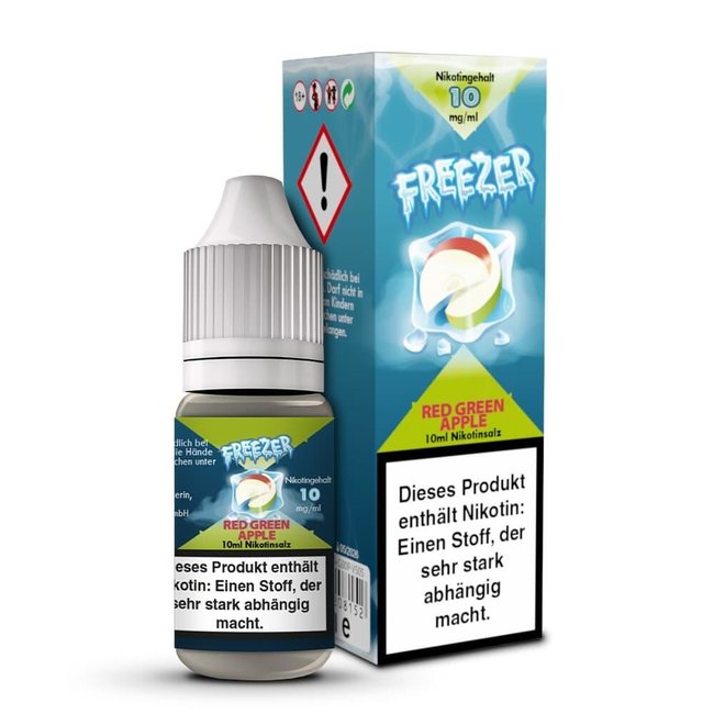 Freezer Freezer Nikotinsalz 10ml - Red Green Apple 10 oder 20mg/ml