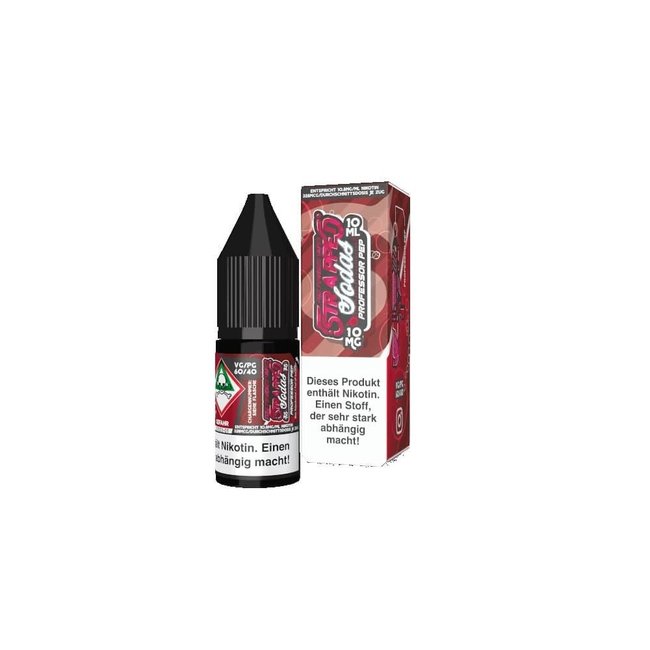 Prohibition Vape Strapped Soda Nikotinsalz - Professor Pep 10ml (20mg/ml oder 10mg/ml)