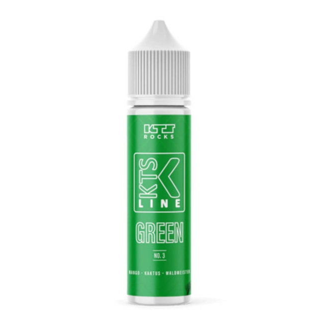 KTS KTS GREEN - No.3 - Mango - Kaktus - Waldmeister Longfill Aroma