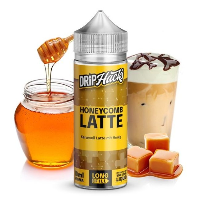 DRIP HACKS Drip Hacks-HONEYCOMB LATTE AROMA  10 ML