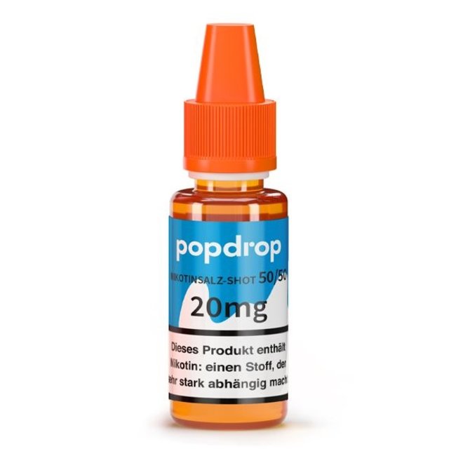 Popdrop Popdrop Nikotinsalz Shot 50/50   20 mg/ml Nikotin